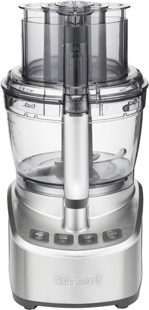 Cuisinart 8 Cup Food Processor, 350-Watt Motor, Gunmetal, FP-8GMP1