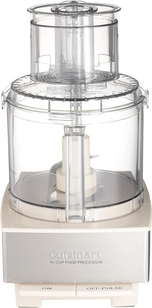 Cuisinart Food Processor 14-Cup Vegetable Chopper for Mincing, Dicing, Shredding, Puree  Kneading Dough, Stainless Steel, DFP-14BCNY