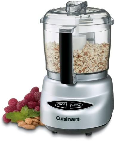 Cuisinart Food Processor, Mini-Prep 3 Cup, 24 oz, Brushed Chrome and Nickel, DLC-2ABC