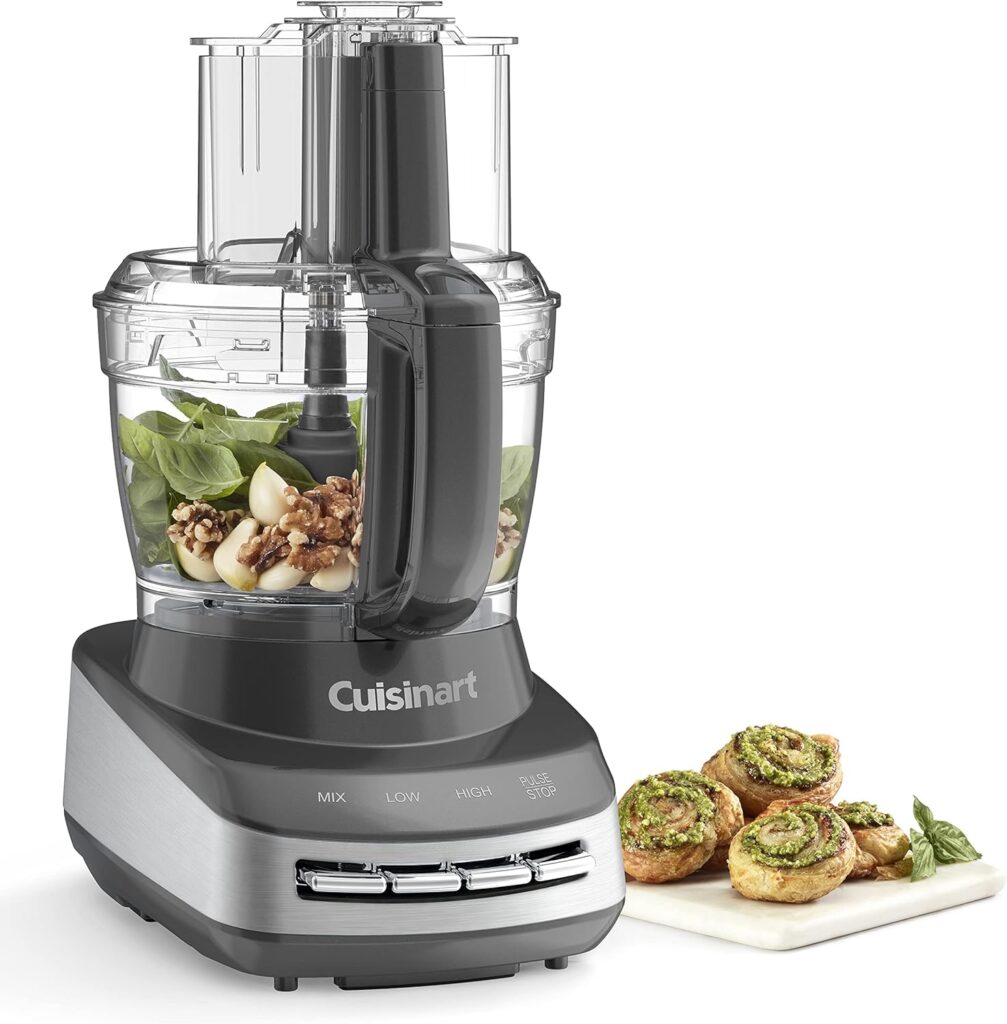 Cuisinart FP-130AG Core Custom 13-Cup Multifunctional Food Processor, Anchor Gray