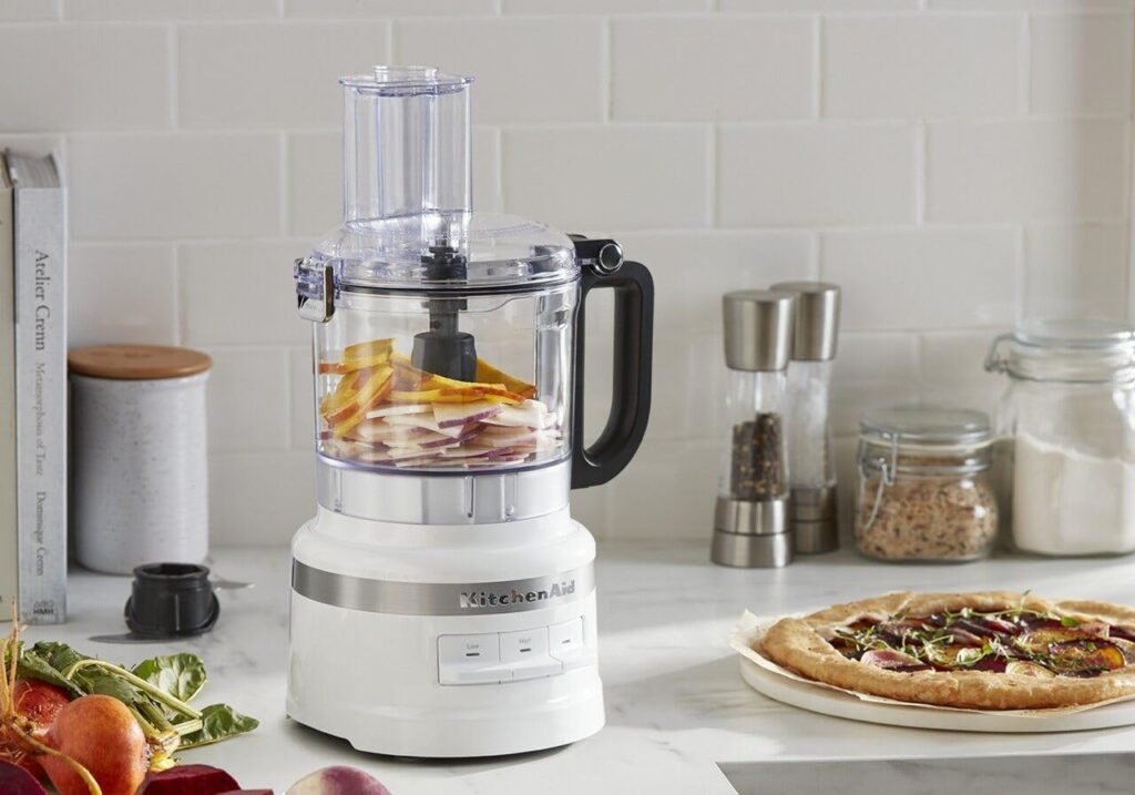 KitchenAid 7-Cup Food Processor KFP0718WH, White