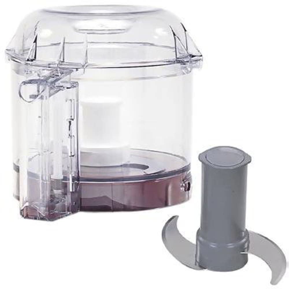 Robot Coupe R2B CLR Commercial Cutter Mixer with 3-Quart Clear Polycarbonate Bowl, 1-HP, 120-Volts