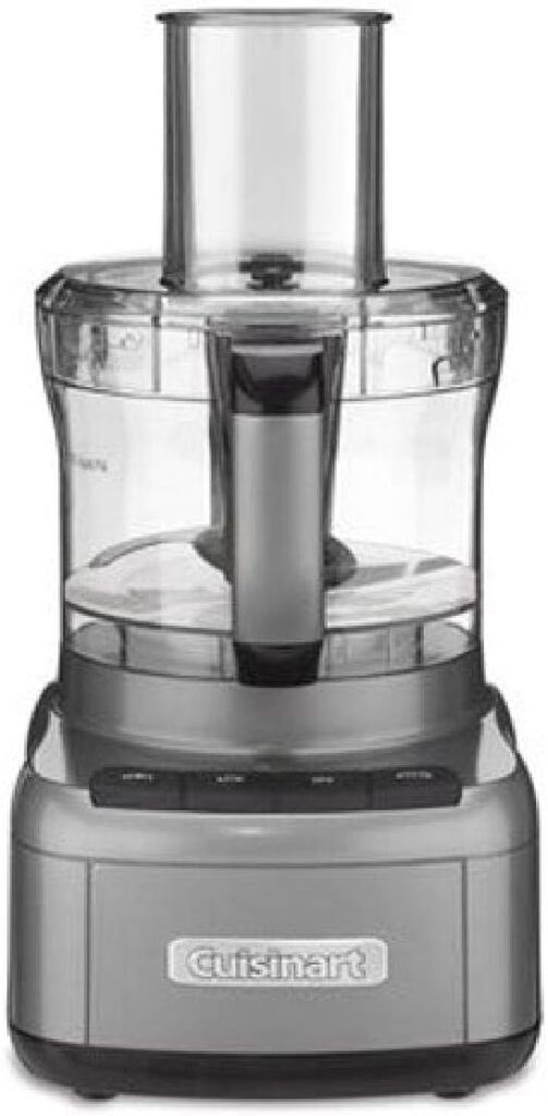 Cuisinart FP-11GMFR Food Processor, Gunmetal (Renewed)