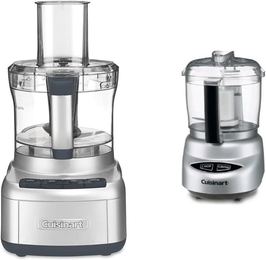 Cuisinart FP-11GMFR Food Processor, Gunmetal (Renewed)